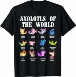 Camisas de ajolotes