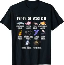 Camisas de ajolotes