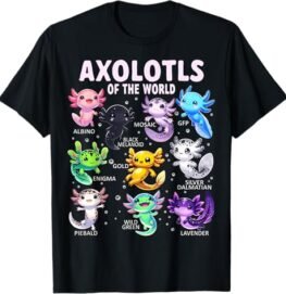 Camisas de ajolotes