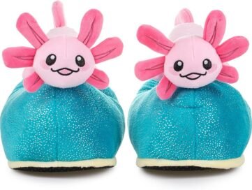 pantuflas de ajolotes