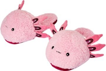 pantuflas de ajolotes